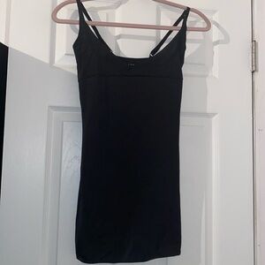 IZOD Shape Wear Slip Dress Slimming Open Chest